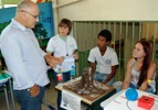 Gerente Regional PEQUENA Agostinho Nosde Educação visitou todas os expositores